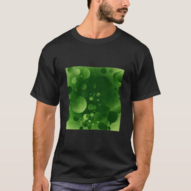 Camiseta Fragmentos y círculos de arte (Anverso)