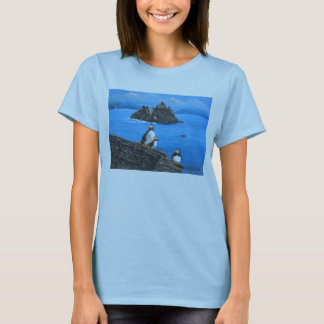 Camiseta Frailecillos en Skellig Michael Irlanda