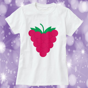 Camiseta Frambuesa Rosa Fruta