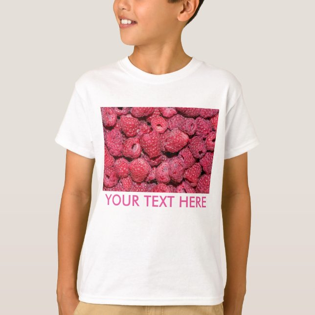 Camiseta Frambuesas (Anverso)