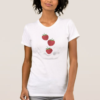Camiseta Frambuesas y Crema