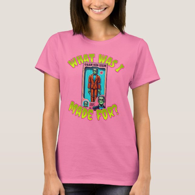 Camiseta Fran-Ken-stein Frankenstein Monster Doll (Anverso)