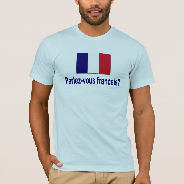 Camiseta ¿Francais de Parlez-vous? (Anverso)