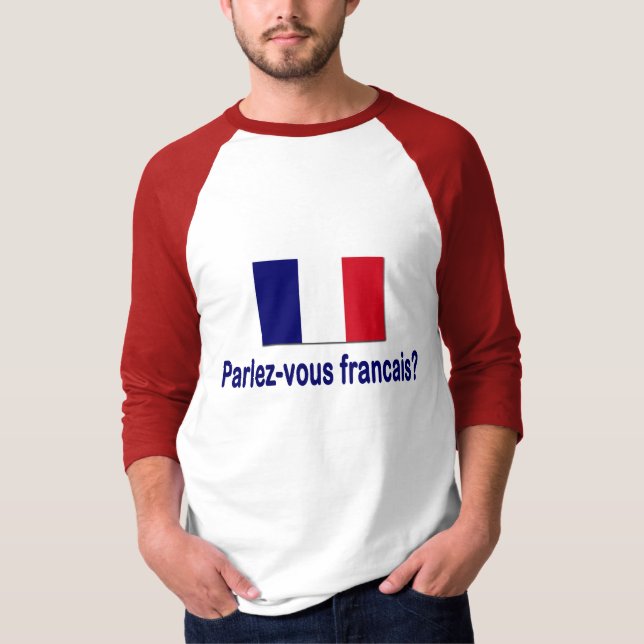 Camiseta ¿Francais de Parlez-vous? (Anverso)
