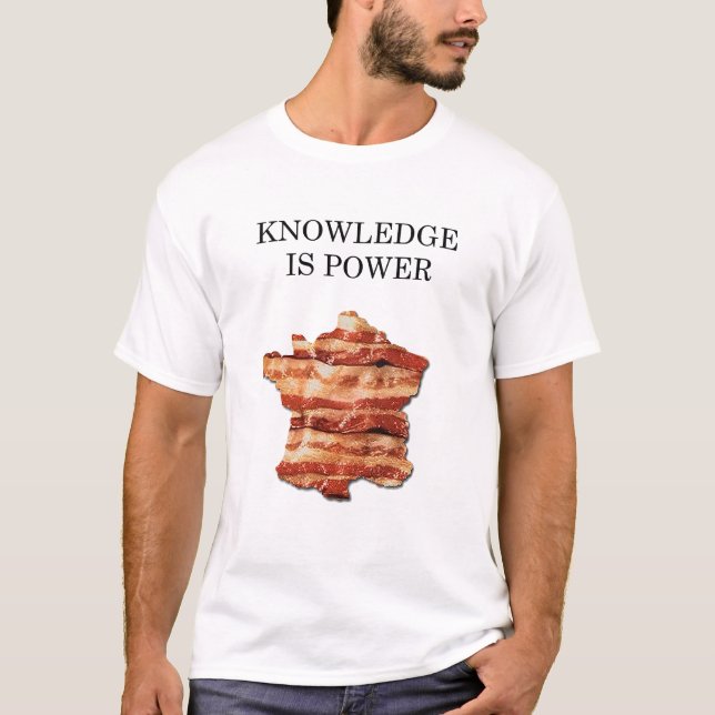 Camiseta France is Bacon! (Anverso)