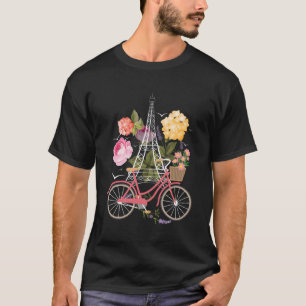 Camiseta France Love Eiffel Tower Paris Francophile
