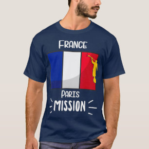 Camiseta France Paris Mormon LDS Mission Missionary Gift
