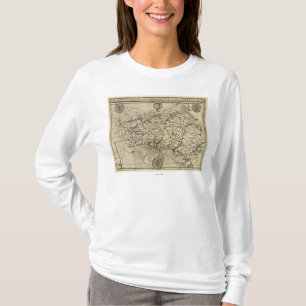 Camiseta FrancePanoramic MapFrance
