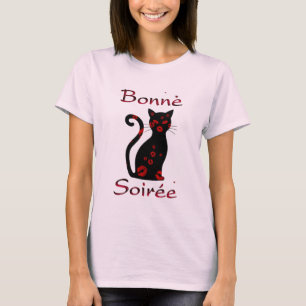 Camiseta Francés: Bonne Soiree T-Shirt