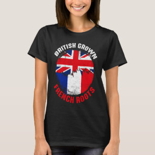 Camiseta Francés cultivado en el Reino Unido con raíces ant