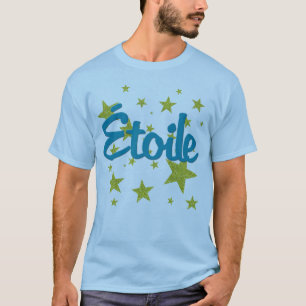 Camiseta Francés de Etoile con las estrellas