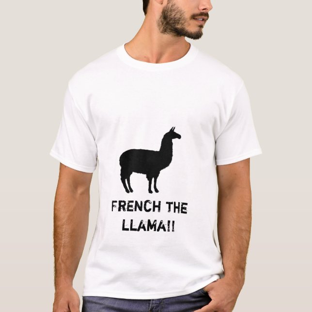 Camiseta ¡Francés la llama!! (Anverso)