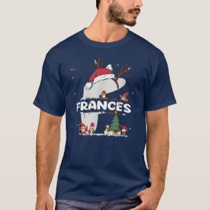 Camiseta Frances Navidades con Frances Name para divertidas
