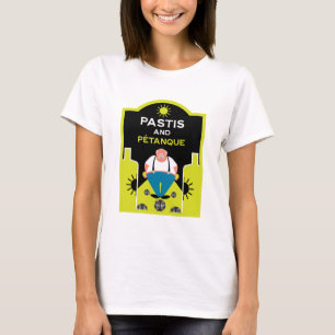 Camiseta Francés Pétanque Bocce