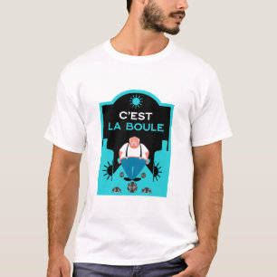 Camiseta Francés Pétanque Bocce