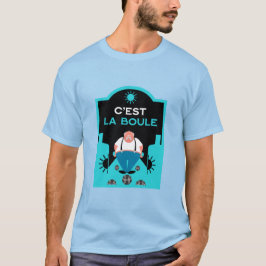 Camiseta Francés Pétanque Bocce