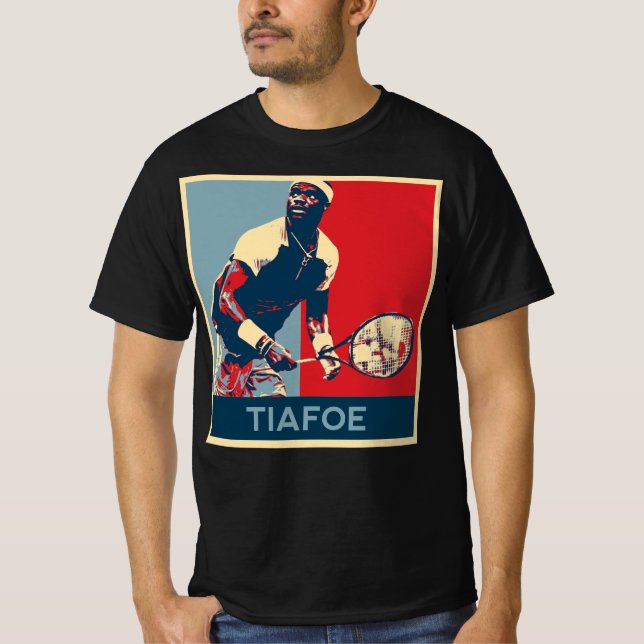 Camiseta Frances Tiafoe Tennis Obama Hope (Anverso)