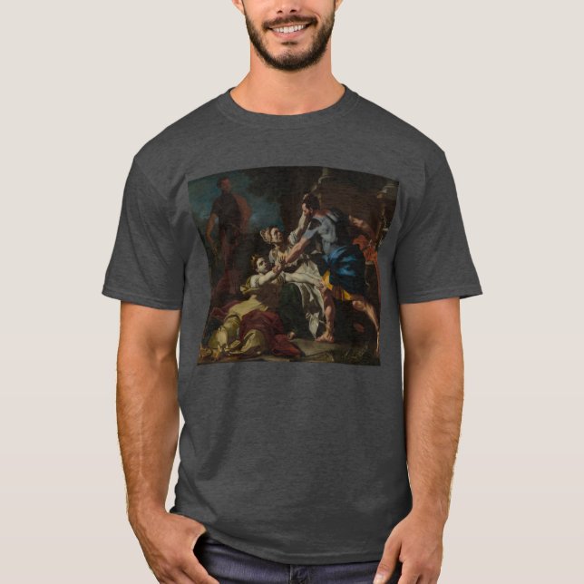 Camiseta Francesco Solimena - Muerte de Mesalina (Anverso)