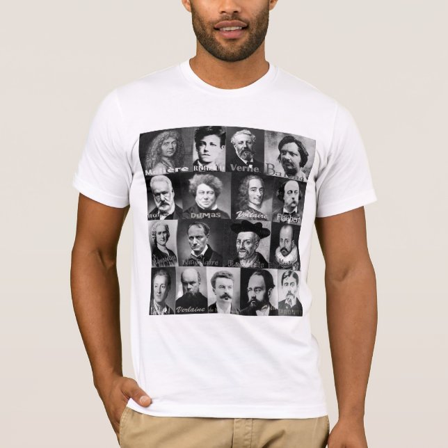 Camiseta Franceses de letras (Anverso)