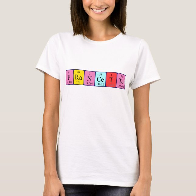 Camiseta Francette (Anverso)