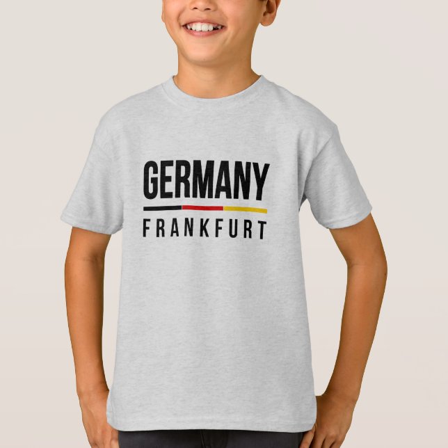 Camiseta Fráncfort Alemania (Anverso)
