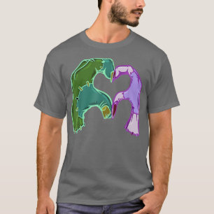 Camiseta Fráncfort de Rótulo de mano de mano Monstruo disfr