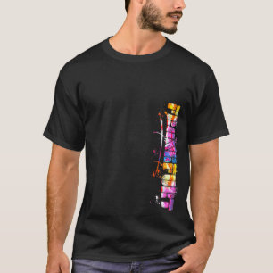 Camiseta Fráncfort Lettering Watercolor Frankfurt