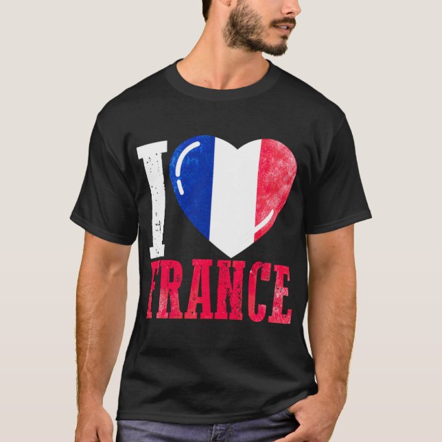 Camiseta Francia amo Francia (Anverso)