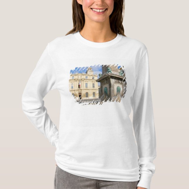 Camiseta Francia, Arles, Provenza, Place de la la (Anverso)