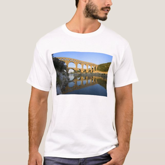 Camiseta Francia, Aviñón. El acueducto romano Pont du Gard (Anverso)