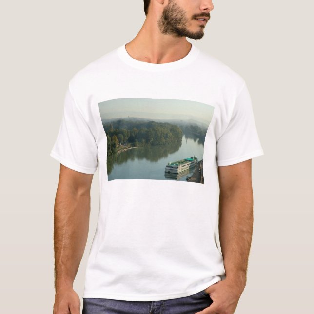 Camiseta Francia, Aviñón, Provenza, barco de Van Gogh (Anverso)
