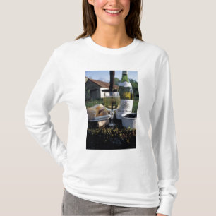Camiseta Francia, Borgoña, Chablis. Vino local y