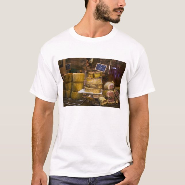Camiseta Francia, Córcega. Quesos y embutidos locales (Anverso)
