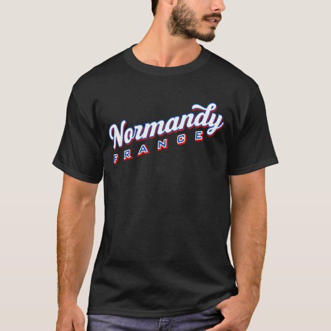Camiseta Francia de Normandía (Anverso)