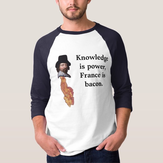 Camiseta Francia es tocino (Anverso)