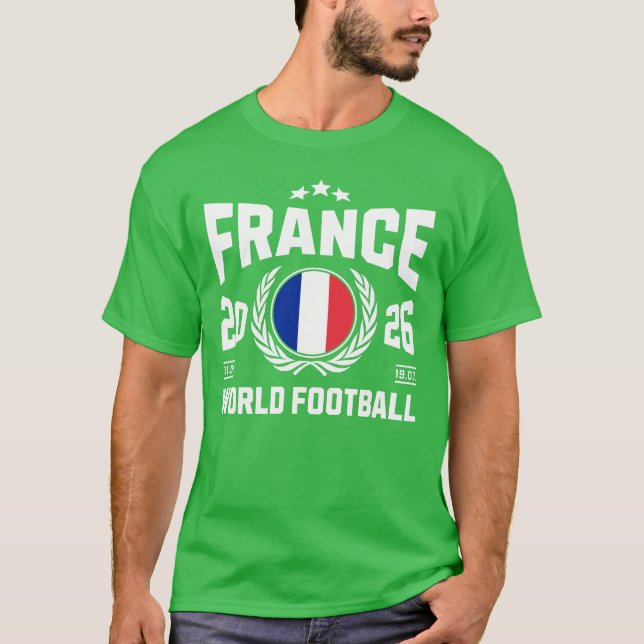 Camiseta Francia Fútbol 2026 (Anverso)