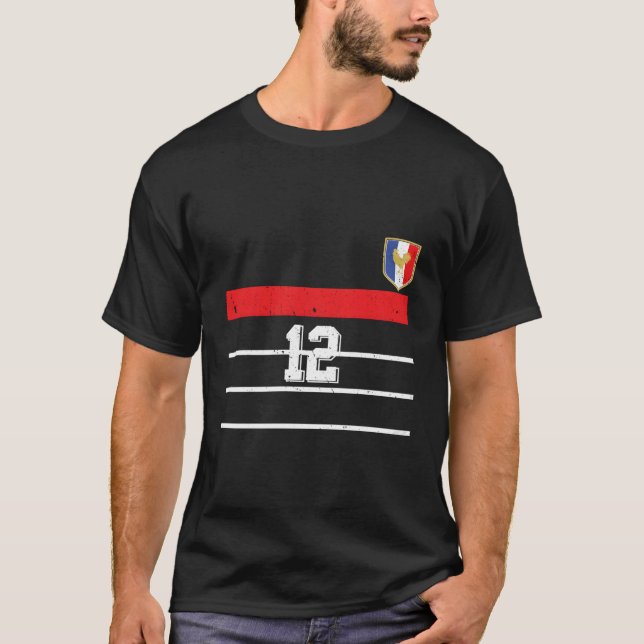 Camiseta Francia inspiró al fútbol (Anverso)