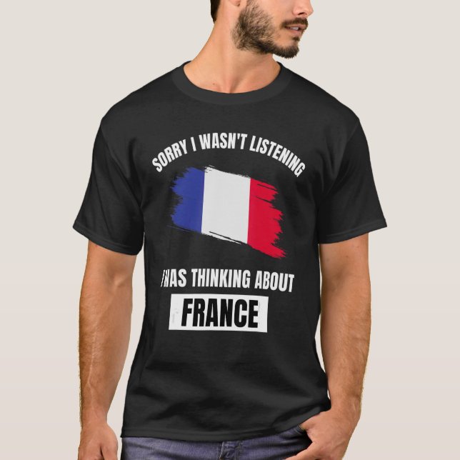 Camiseta Francia lamenta no haber escuchado pensar sobre Fr (Anverso)