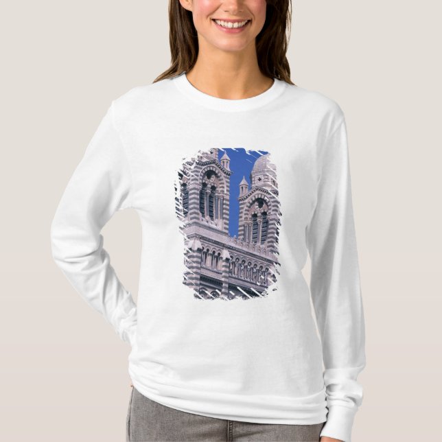 Camiseta Francia, Marsella, Provenza. Catedral de la (Anverso)