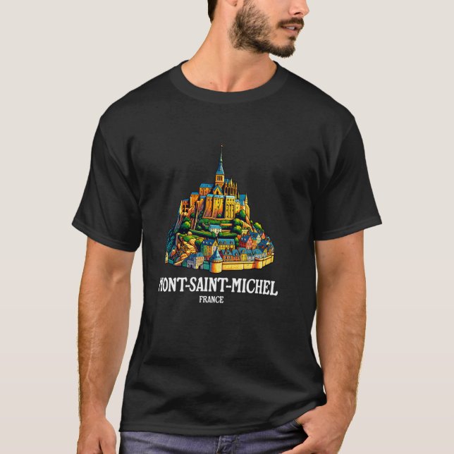 Camiseta Francia Mont Saint Michel (Anverso)