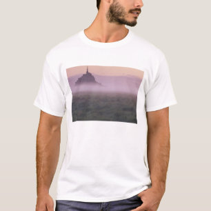 Camiseta FRANCIA, Normandía Mont St. Michel. Niebla matutin