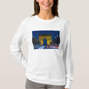 Camiseta Francia, París. El Arco de Triunfo y el
