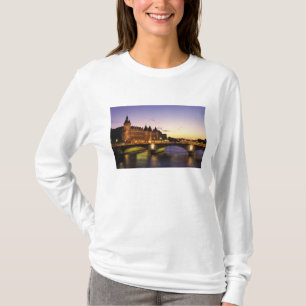 Camiseta Francia, París, el Sena y la Conciergía en