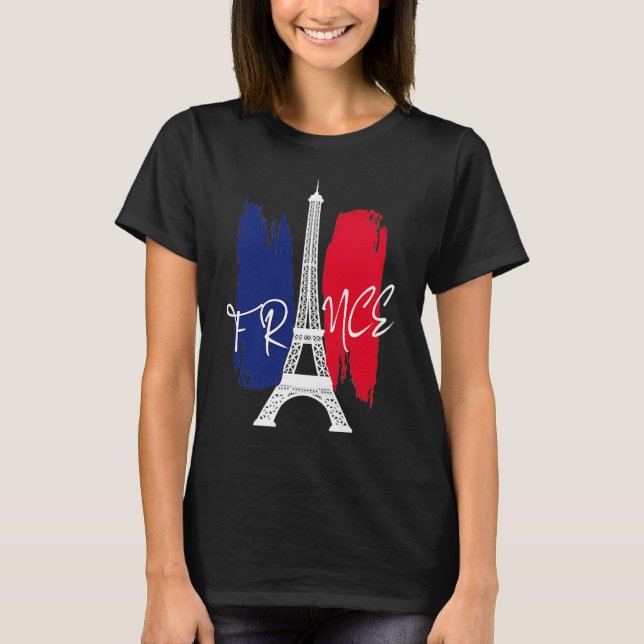 Camiseta Francia París Europa Vacaciones Europa Viaje Europ (Anverso)