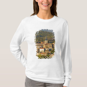 Camiseta Francia, río Ródano, pueblo cerca de Vienne