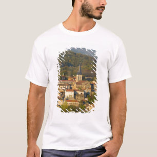 Camiseta Francia, río Ródano, pueblo cerca de Vienne