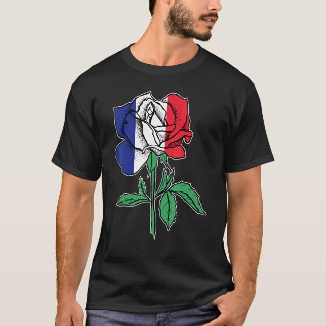 Camiseta Francia Rosa Francia Francia (Anverso)