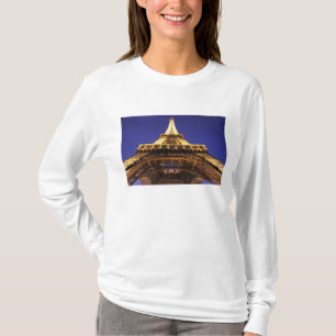 Camiseta FRANCIA, Torre Eiffel de París, vista nocturna