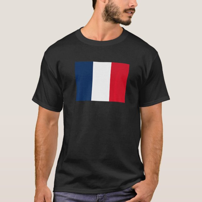 Camiseta Francia tricolor (Anverso)