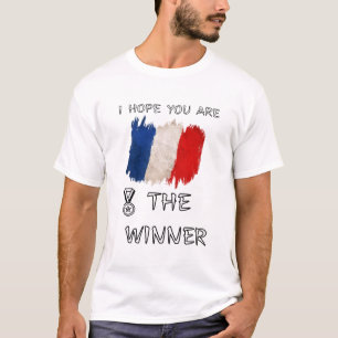 Camiseta Francia-Tricolor-Campeón-Bandera-Francesa-Destroza
